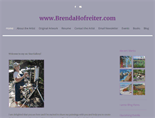 Tablet Screenshot of brendahofreiter.com